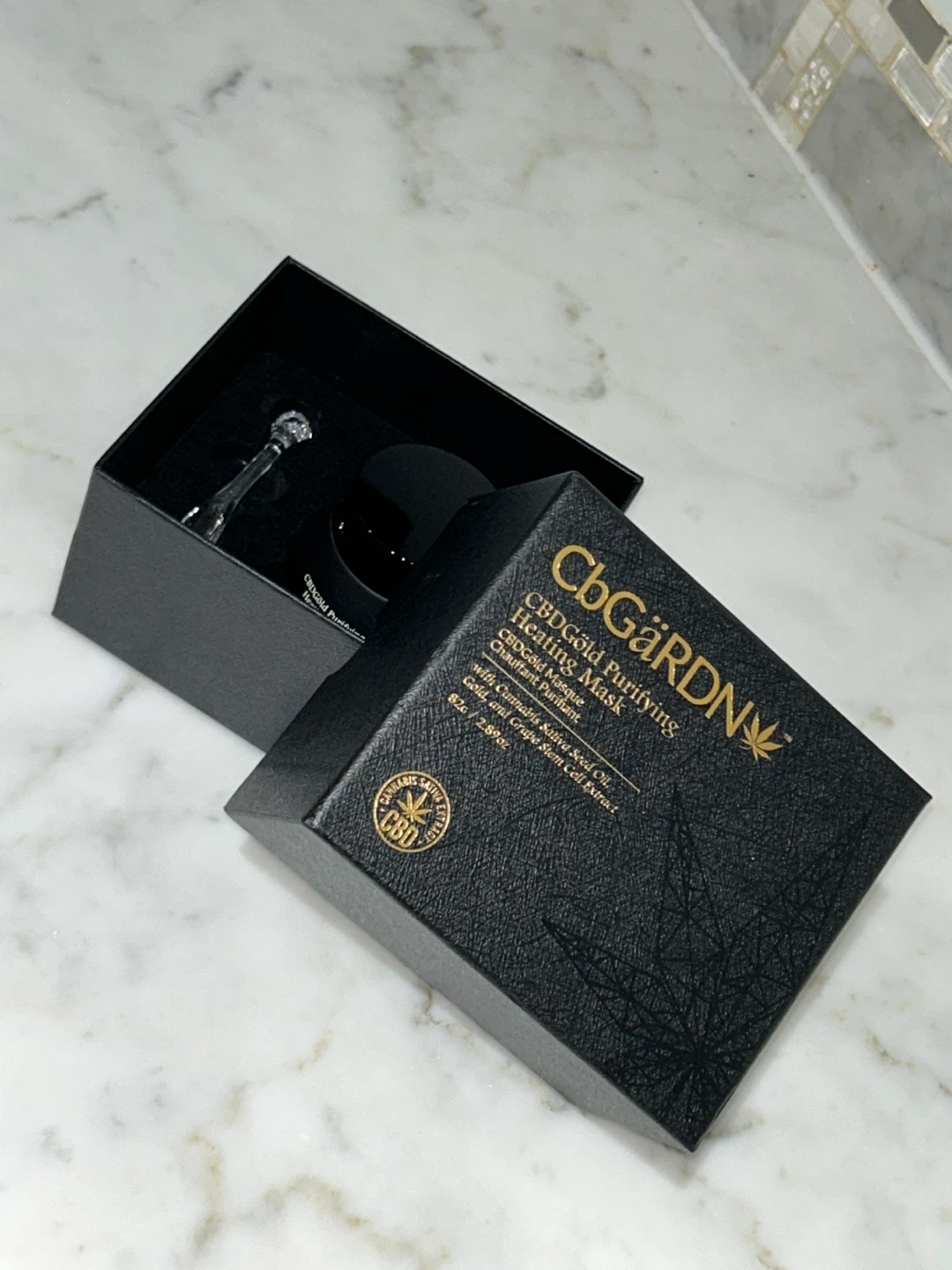 CBGärdn CBDGold Purifying Heating Mask - photo 4