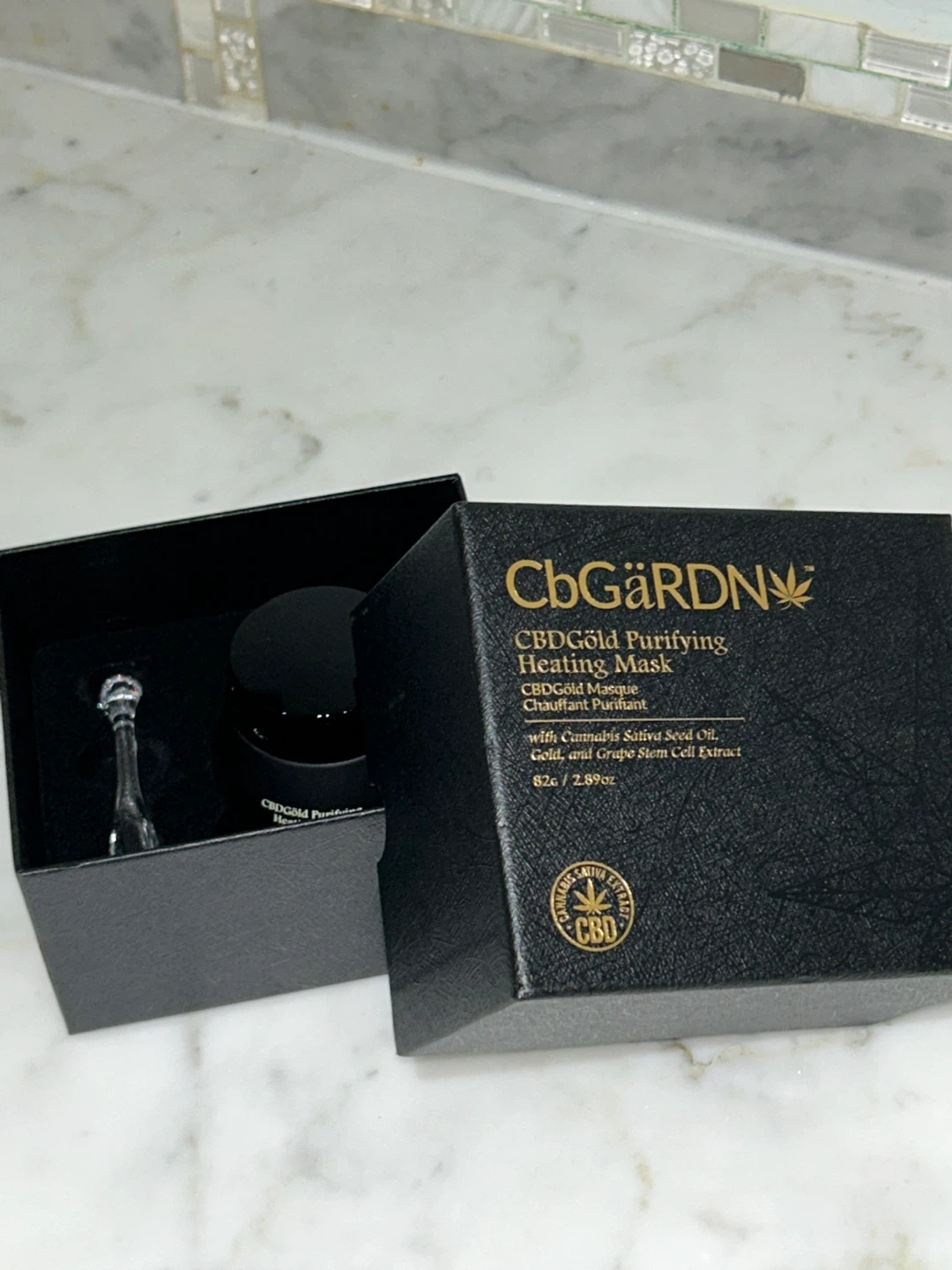CBGärdn CBDGold Purifying Heating Mask - photo 5