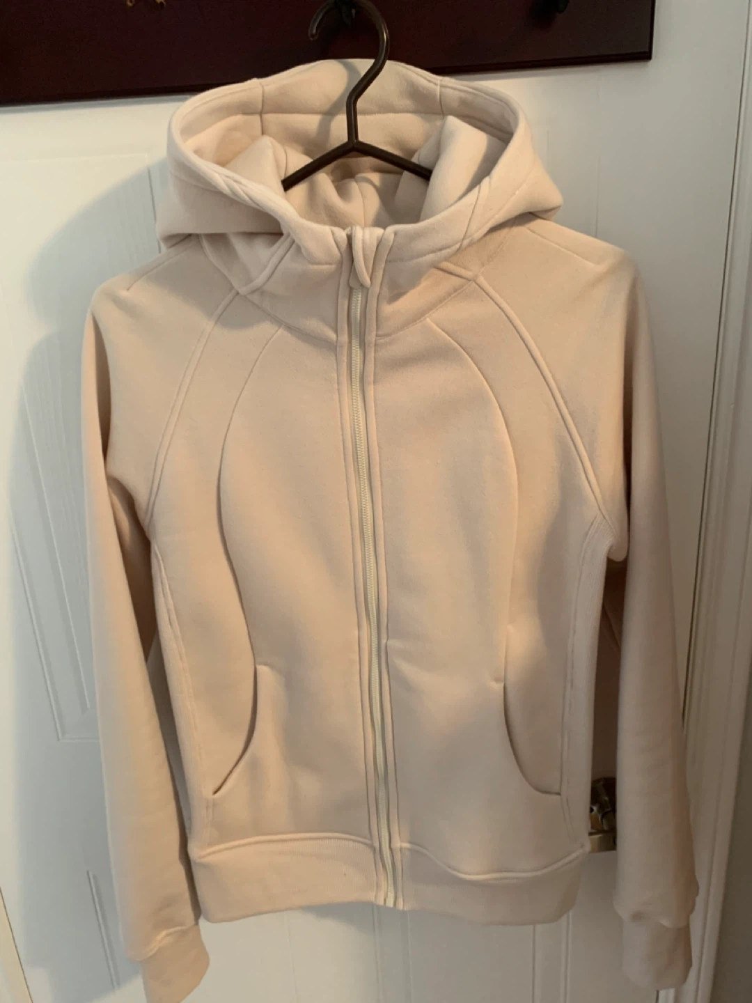 Cream hoodie