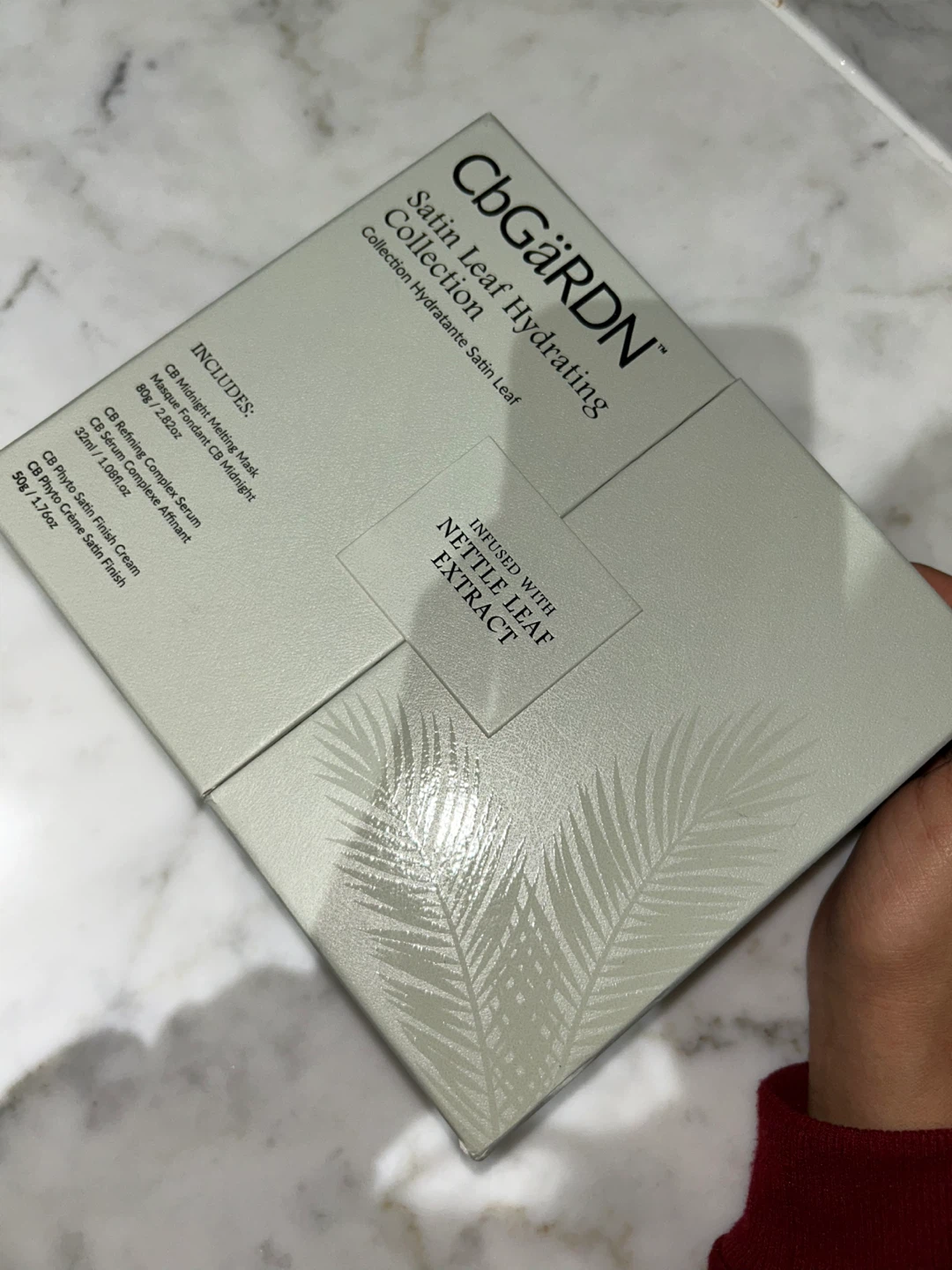 CbGårdn Satin Leaf Hydrating Collection Set - photo 3