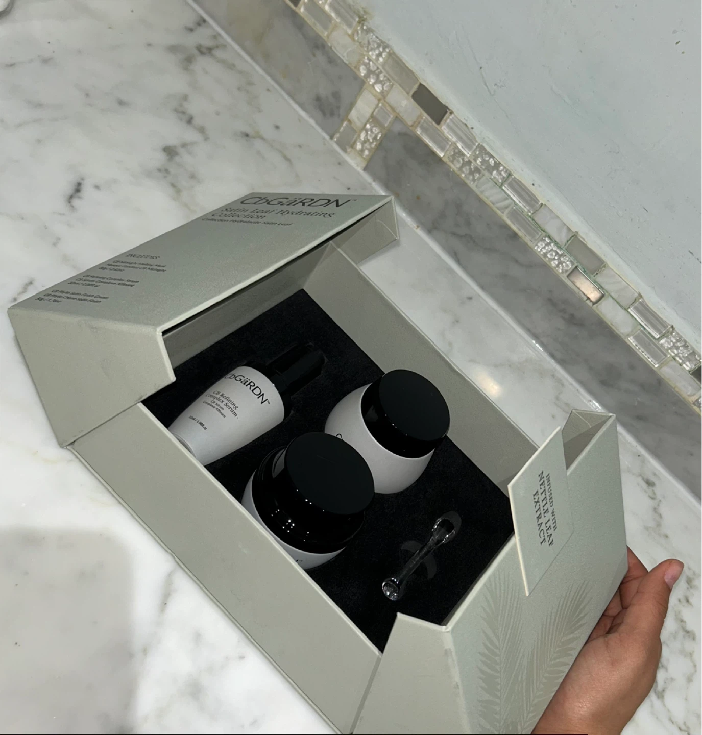 CbGårdn Satin Leaf Hydrating Collection Set - photo 4