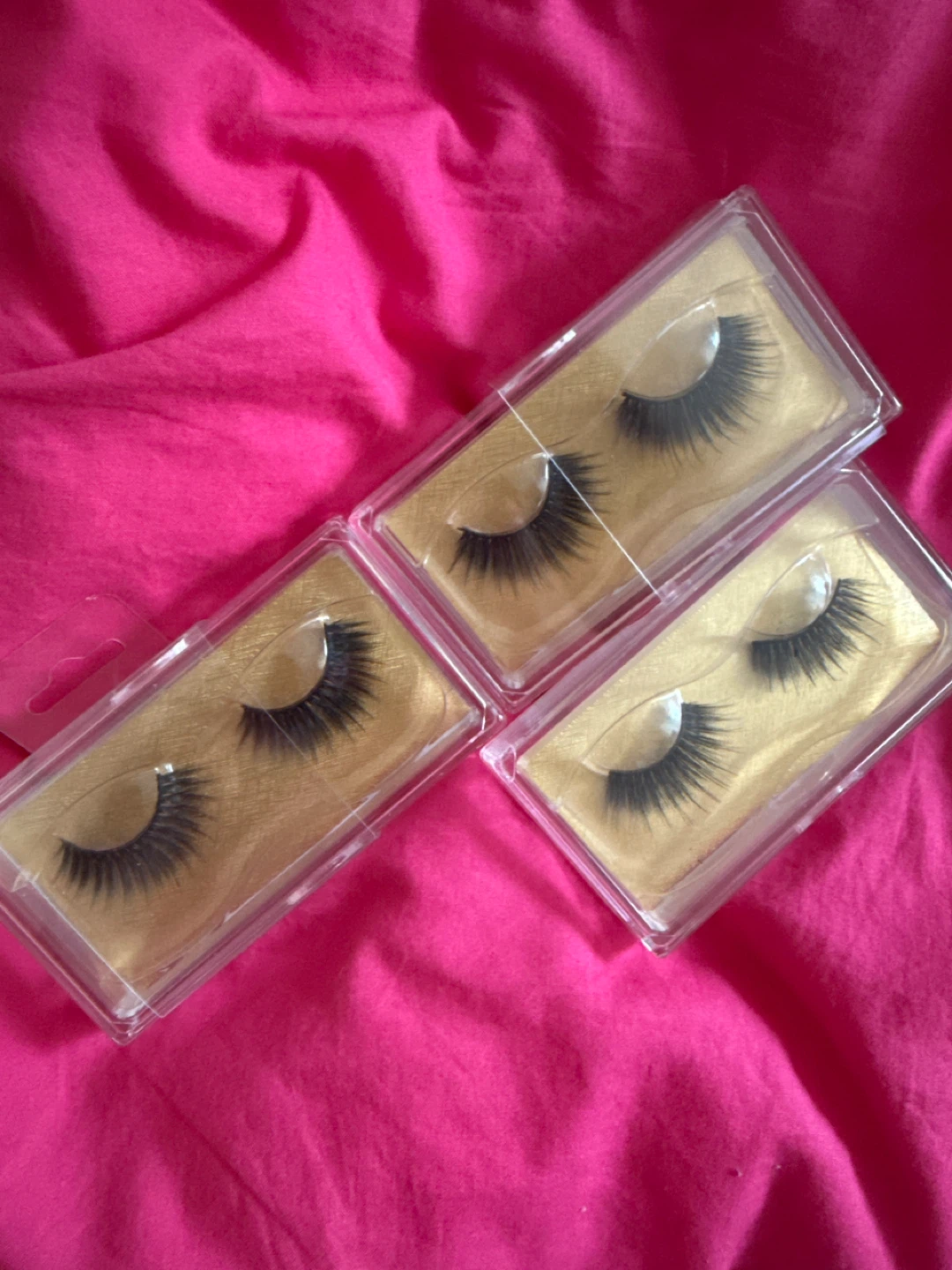 3 Pairs of False Eyelashes