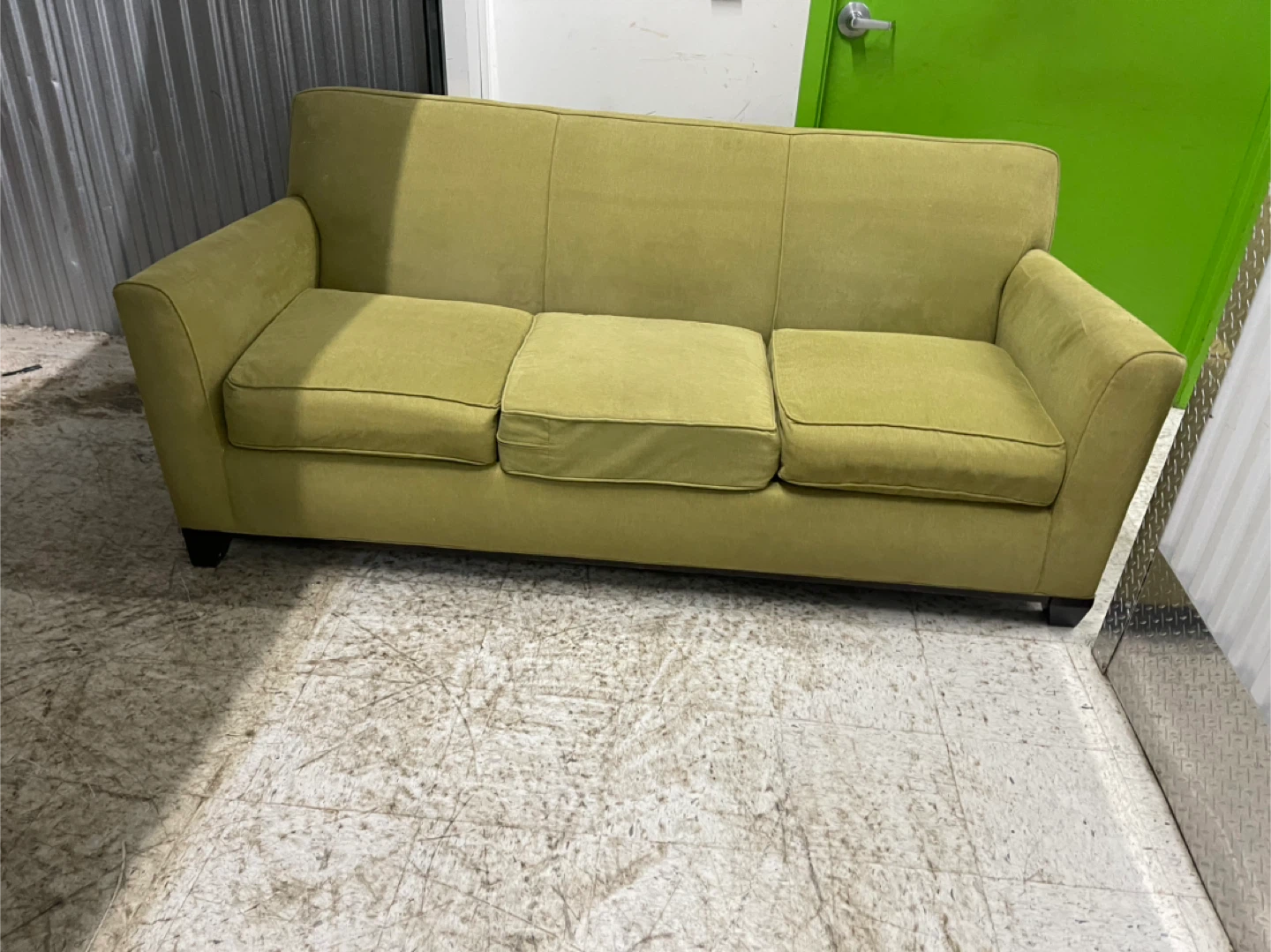 Green 3-Seater Sofa