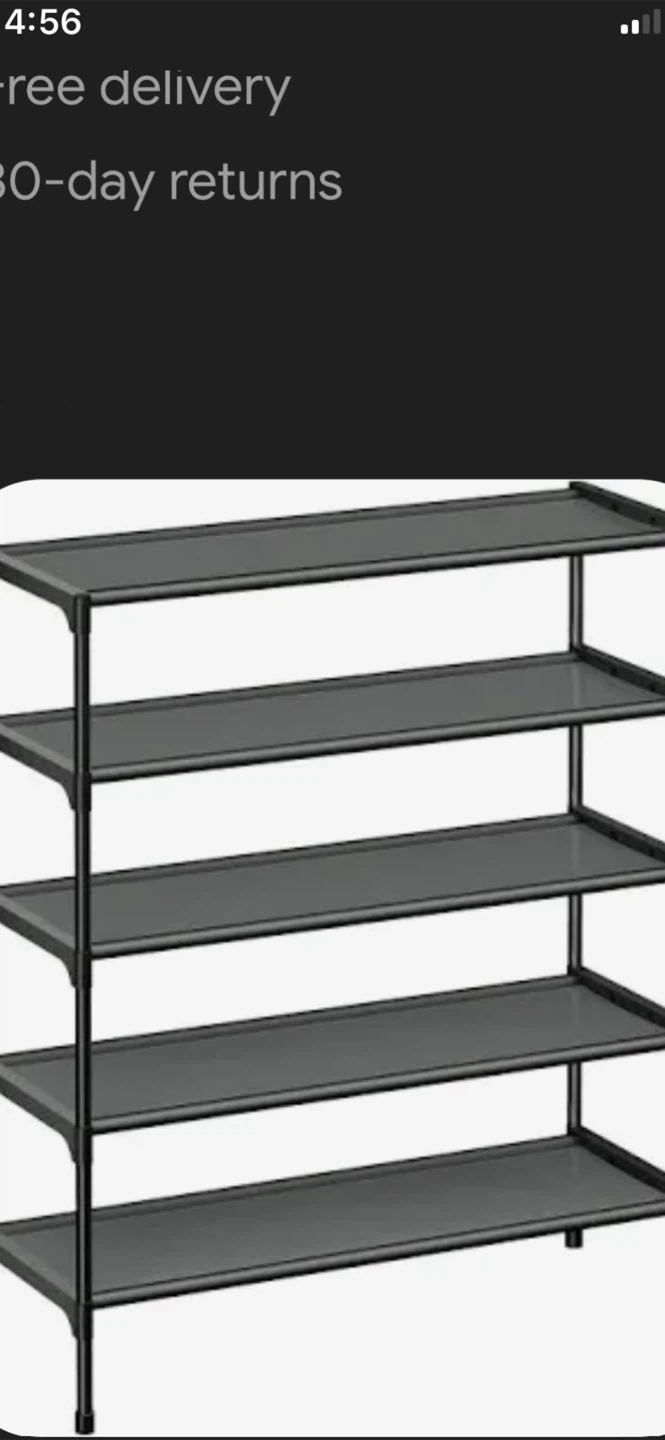 Simple Houseware 5-Tier Shoe Rack Organizer - photo 3