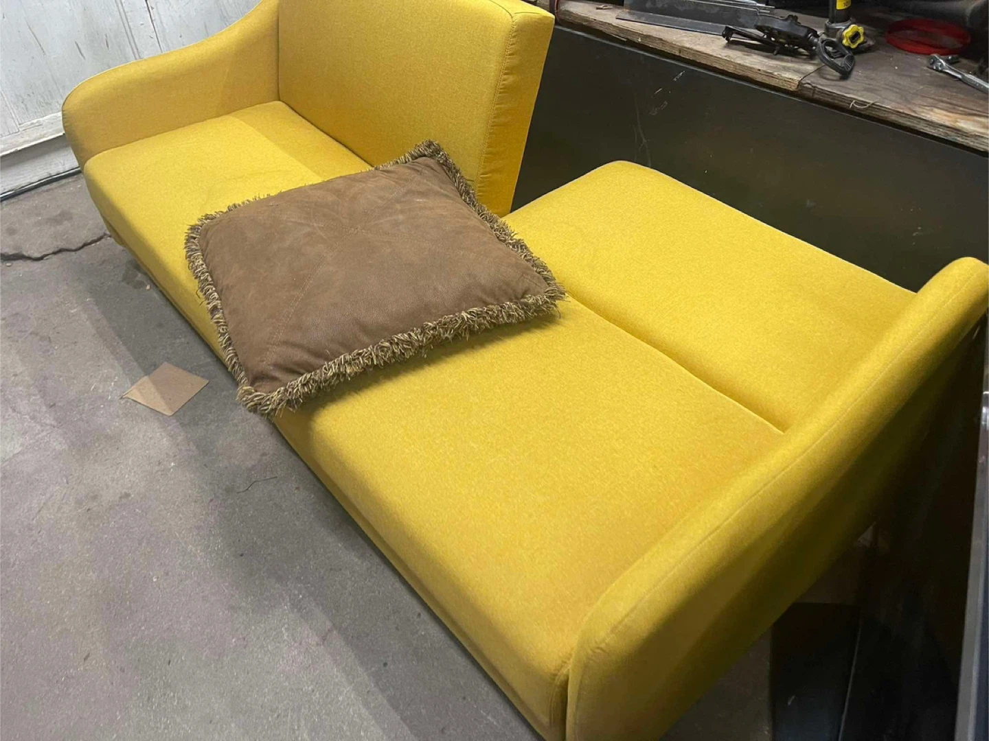 Yellow Sofa Couch