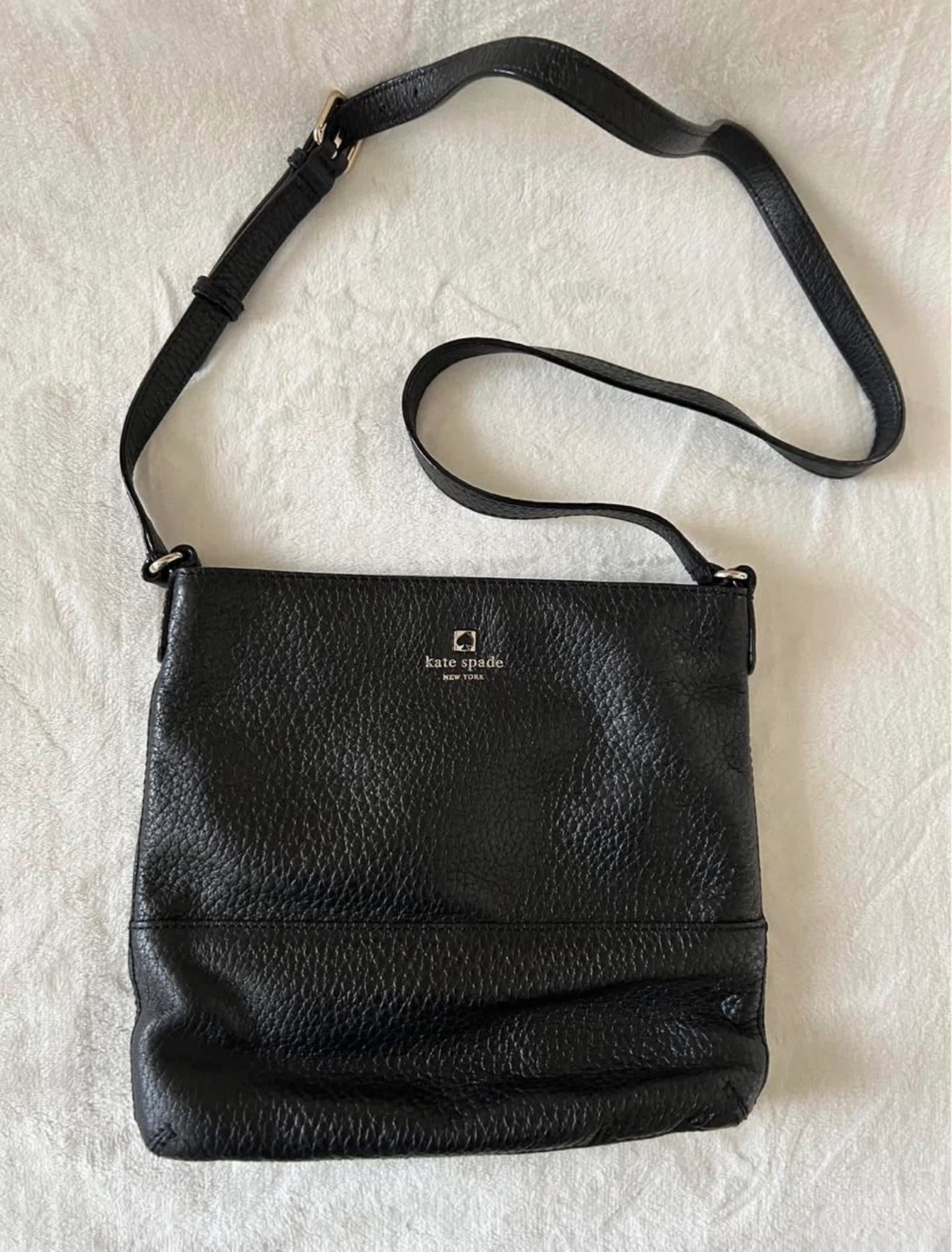 Kate Spade Black Leather Crossbody Bag