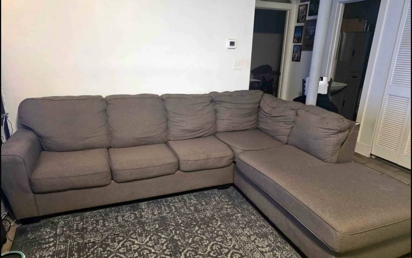 Gray Sectional Sofa