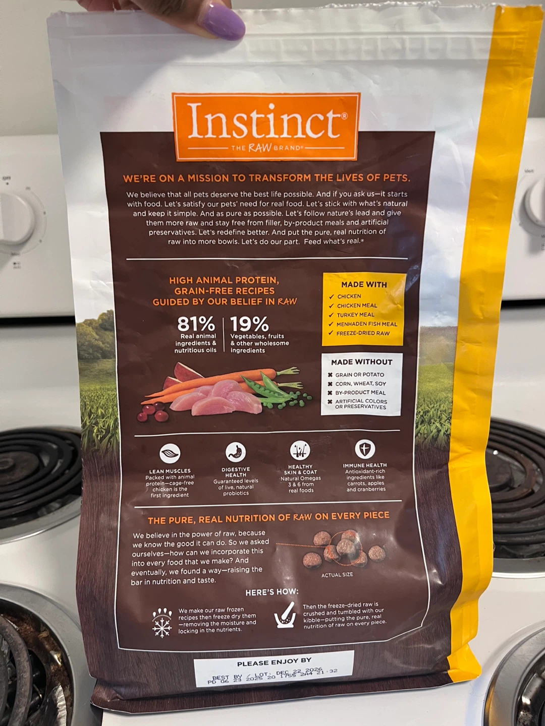Instinct Original Grain-Free Cat Food with Real Chicken - photo 3