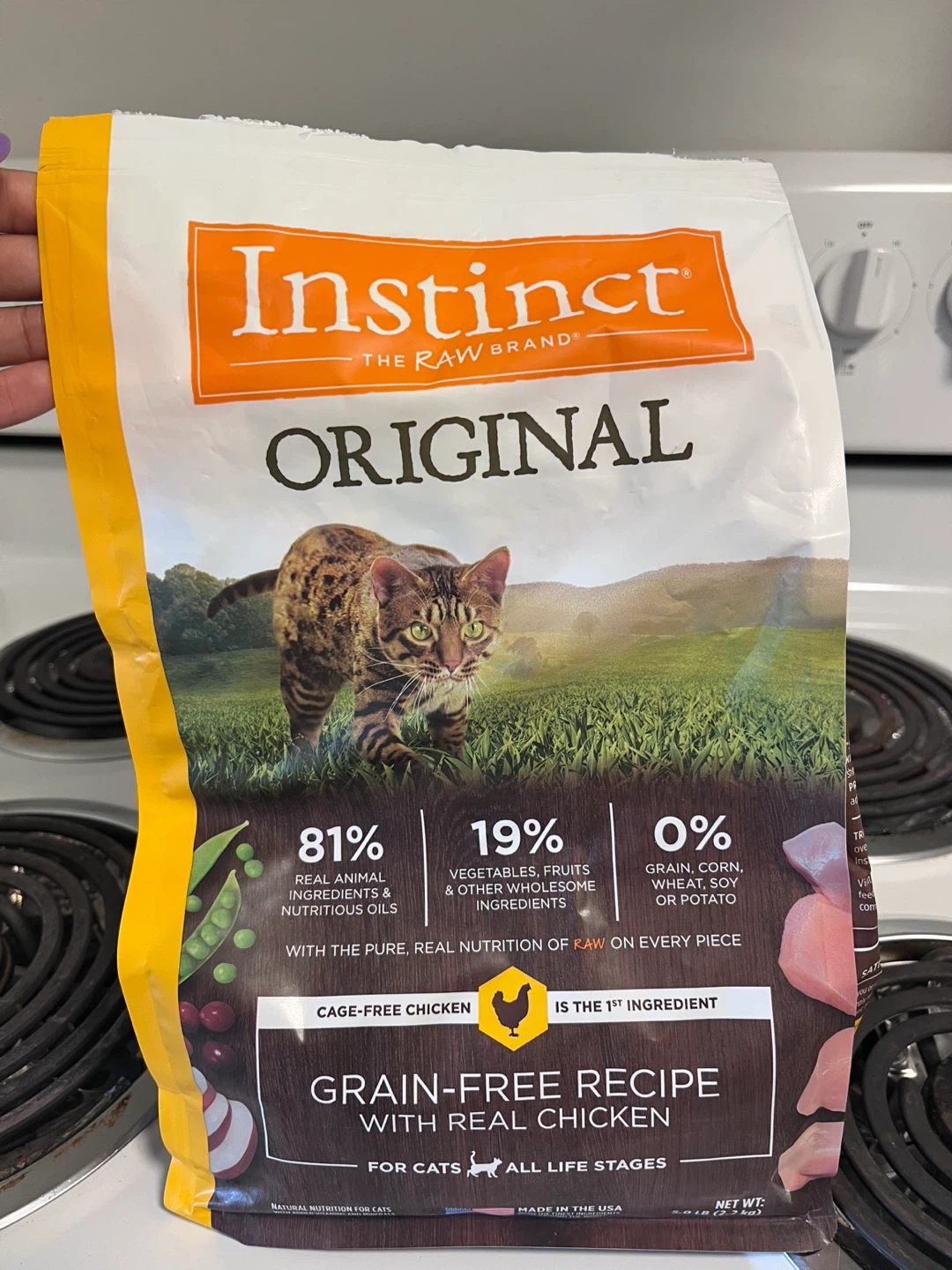 Instinct Original Grain-Free Cat Food with Real Chicken