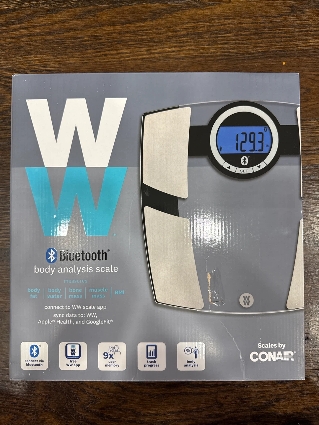 WW Bluetooth Body Analysis Scale by Conair