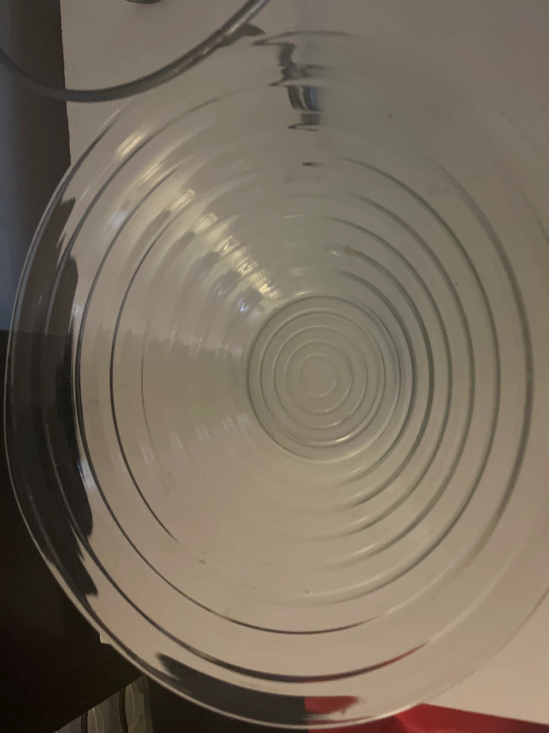 Glass Bowl with Metal Stand - photo 4