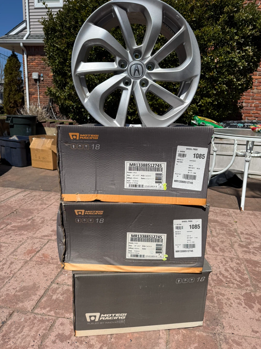 Stock 2018 Acura RDX 18-inch Wheels - photo 2