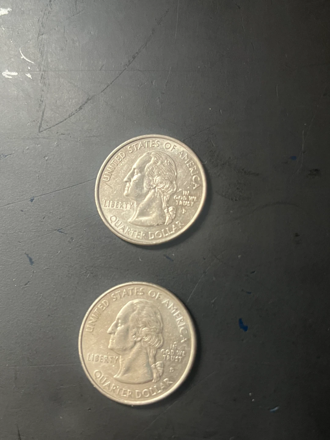 Two US State Quarters - New Hampshire & Connecticut - photo 2