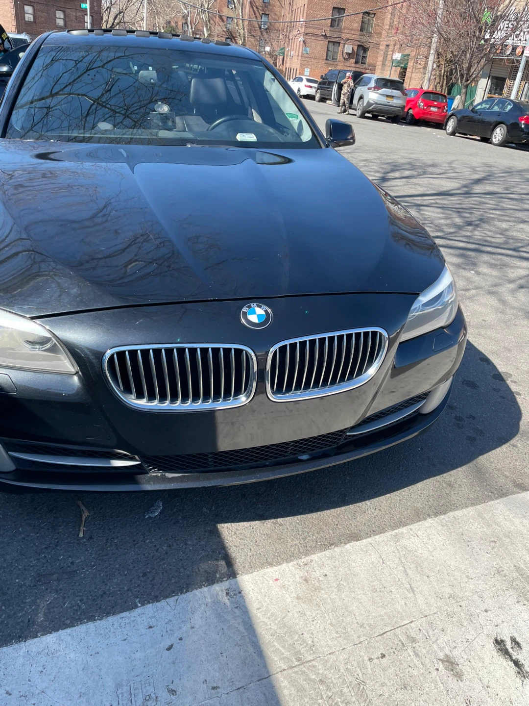 Black BMW Sedan 535 i 200,000 miles but drives like new !!