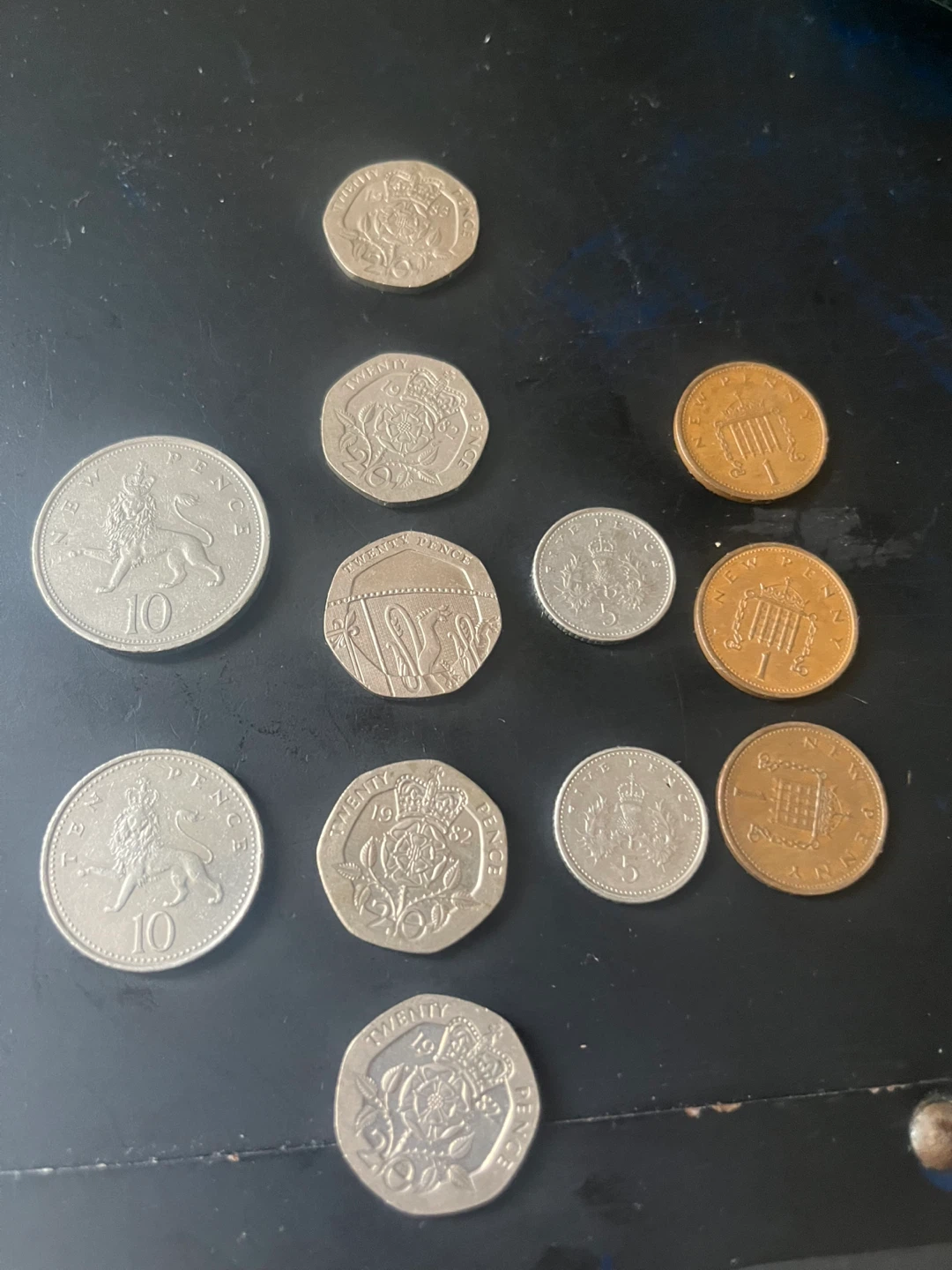 Collection of UK Coins 1980s 1970s 1990s