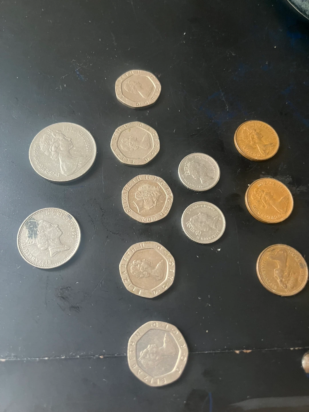 Collection of UK Coins 1980s 1970s 1990s - photo 3