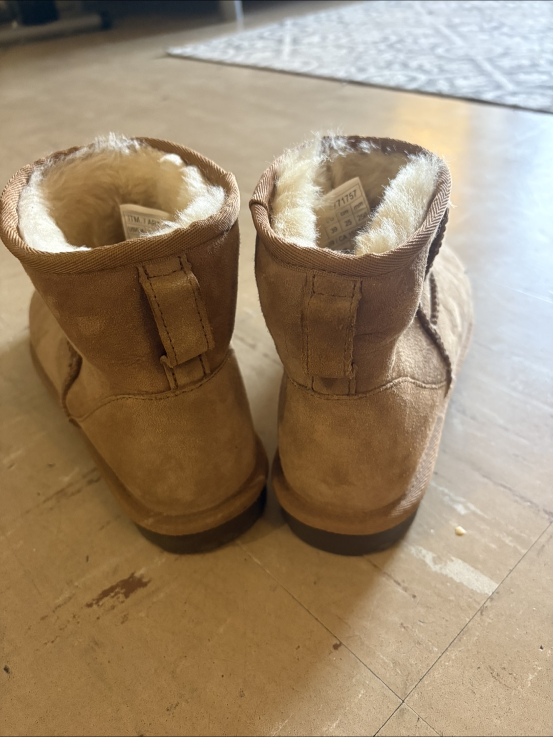 Brown Suede Booties - photo 2