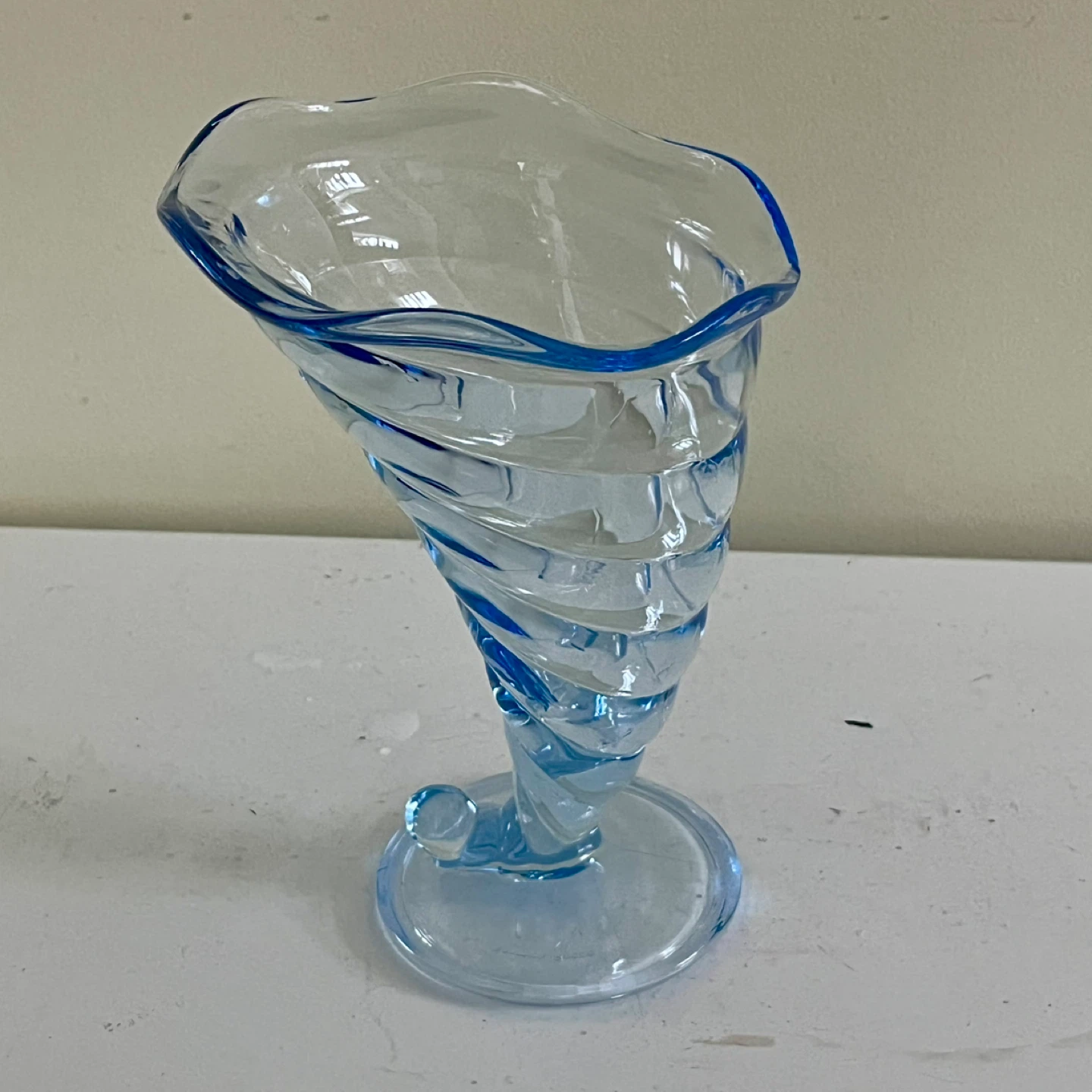 5 MCM Blue Bermioli Rocco ‘Fortuna’ Parfait Glasses - photo 2