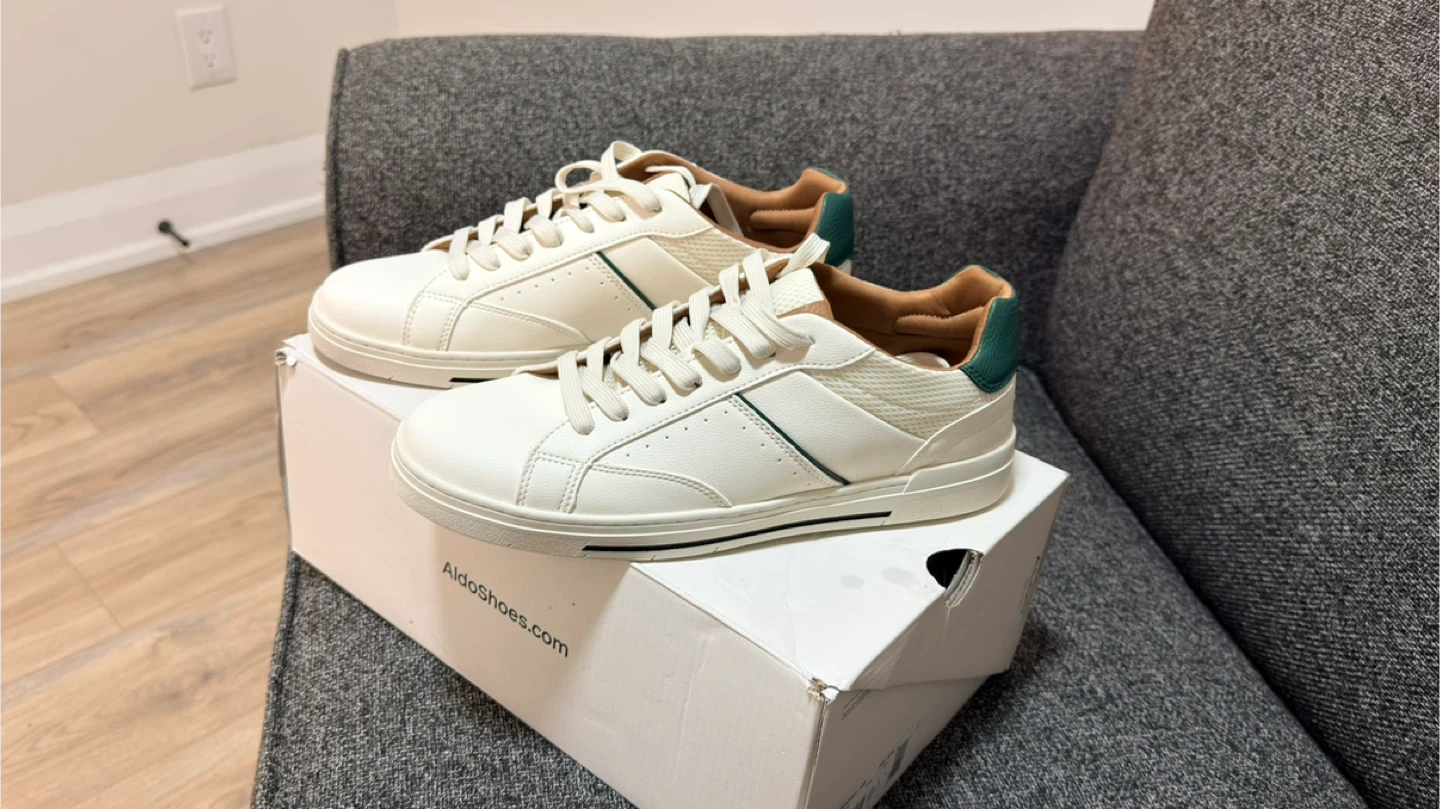 Aldo Sport Club White Sneakers