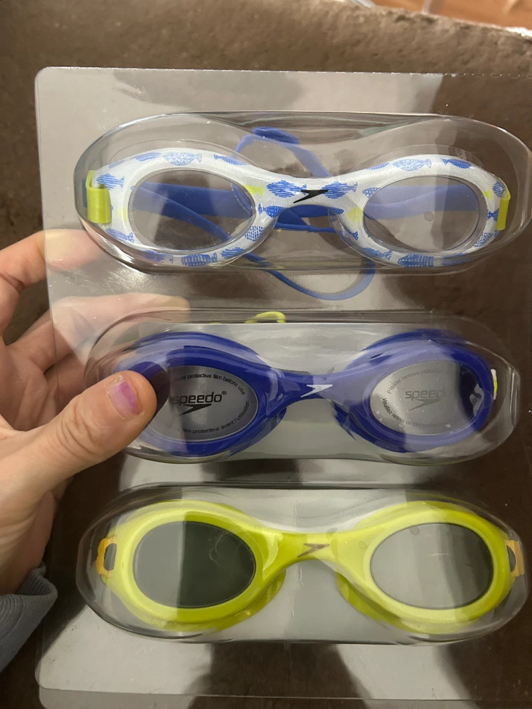3 Speedo Kids Swim Goggle Set - photo 5