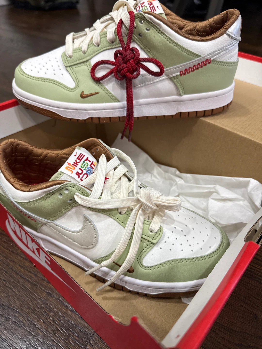 Nike Dunk Low (GS) Sail/Light Bone-White Shoes