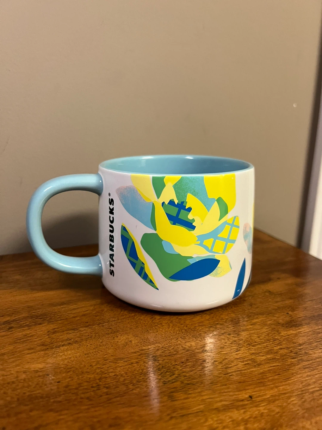 Starbucks Mug Floral Design