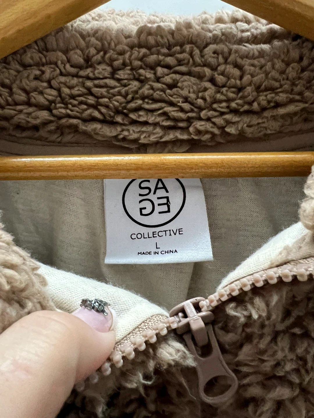 Half-Zip Jacket - Size L - photo 2