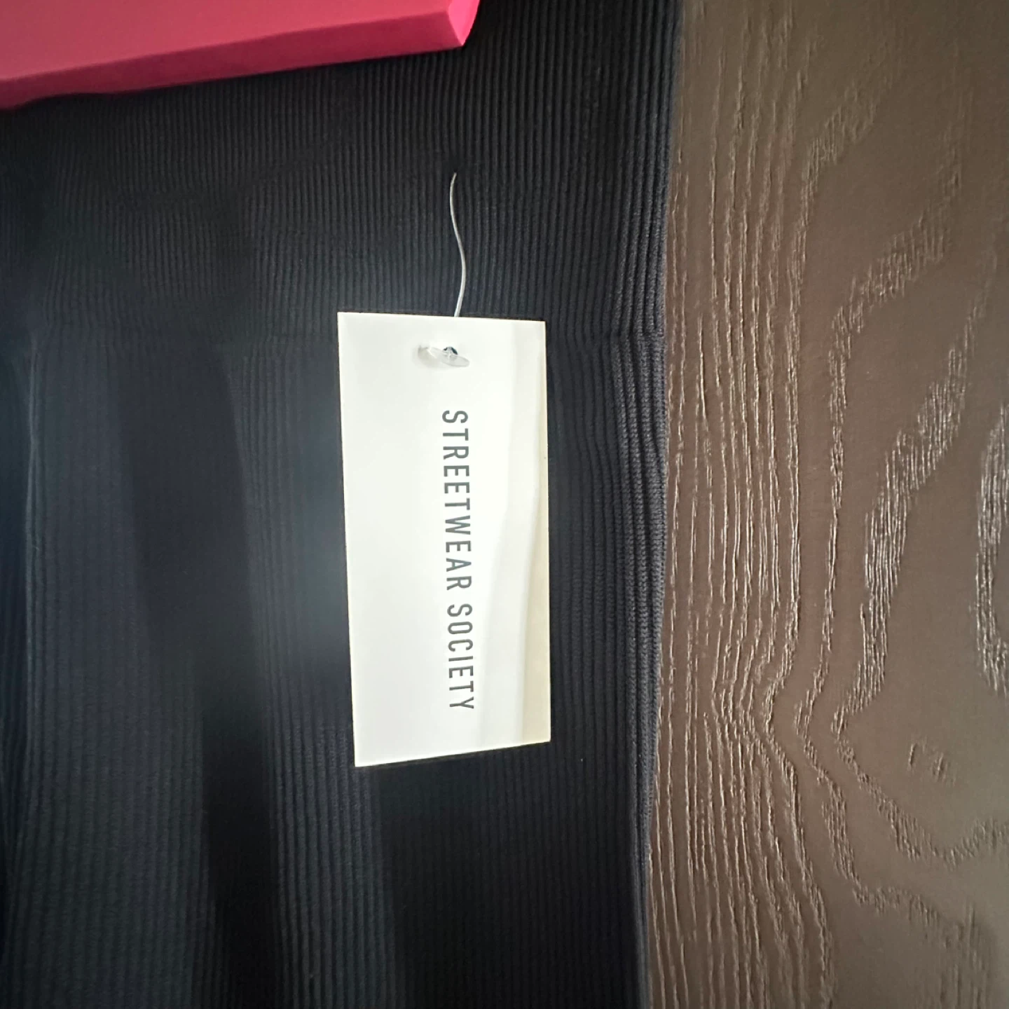 Streetwear Society Black Ribbed Leggings M/L - photo 2