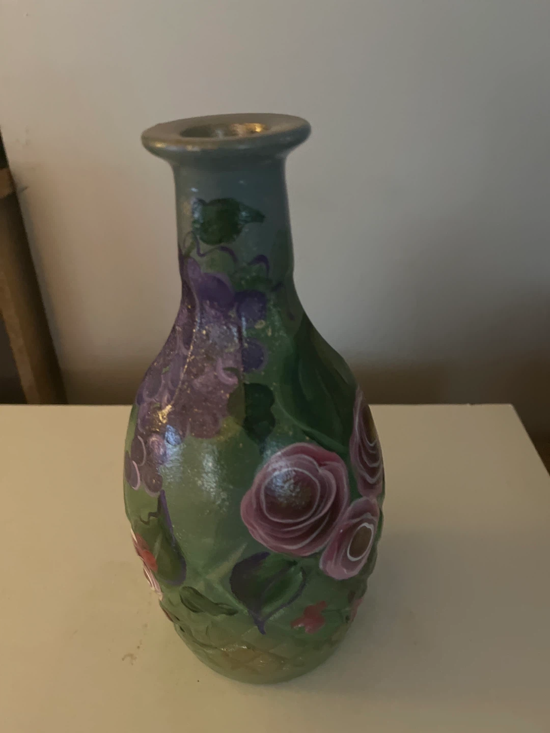 Decorative Vase with Floral Design - photo 3
