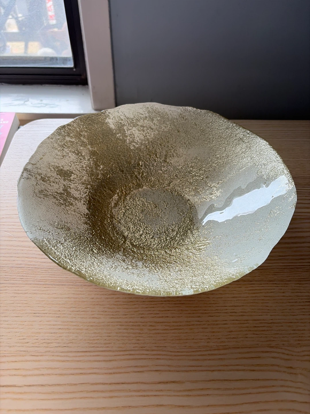 Gold Textured Decorative Bowl - photo 2