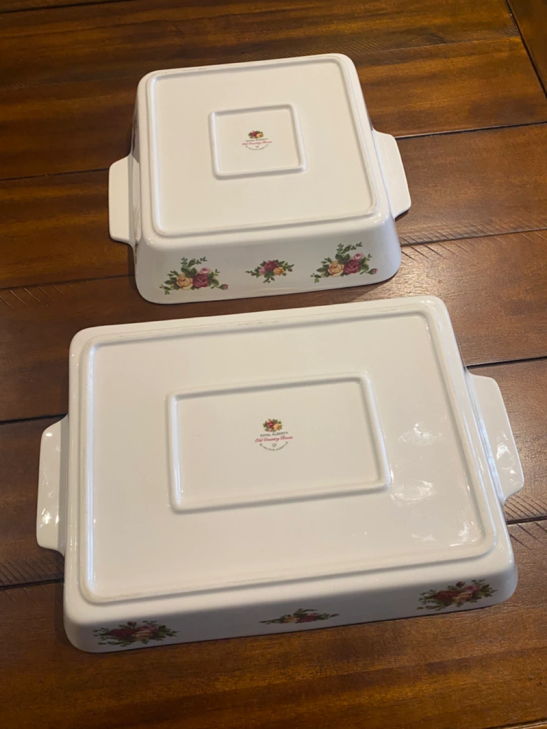 Royal Albert Old Country Roses Baking Dishes (Set of 2) - photo 2