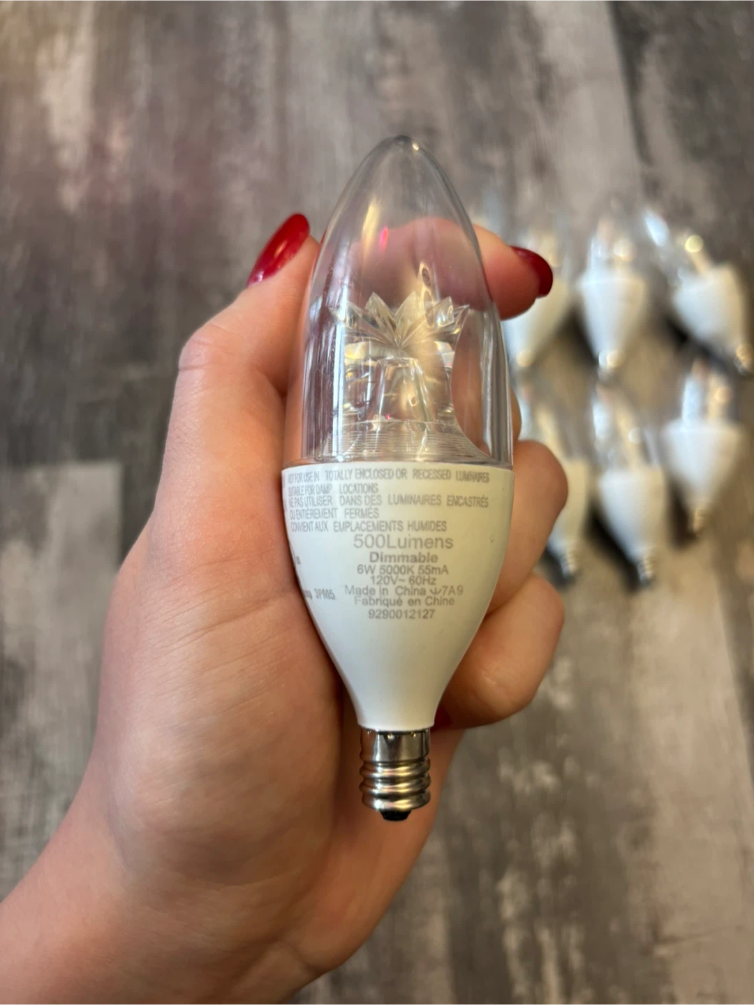 Philips 9-Pack Candelabra LED Light Bulbs - photo 3
