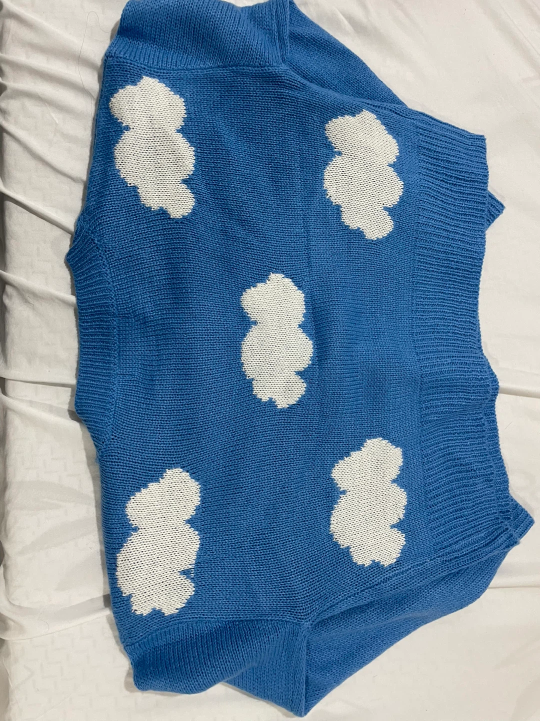 Blue Cloud Knit Sweater - photo 2