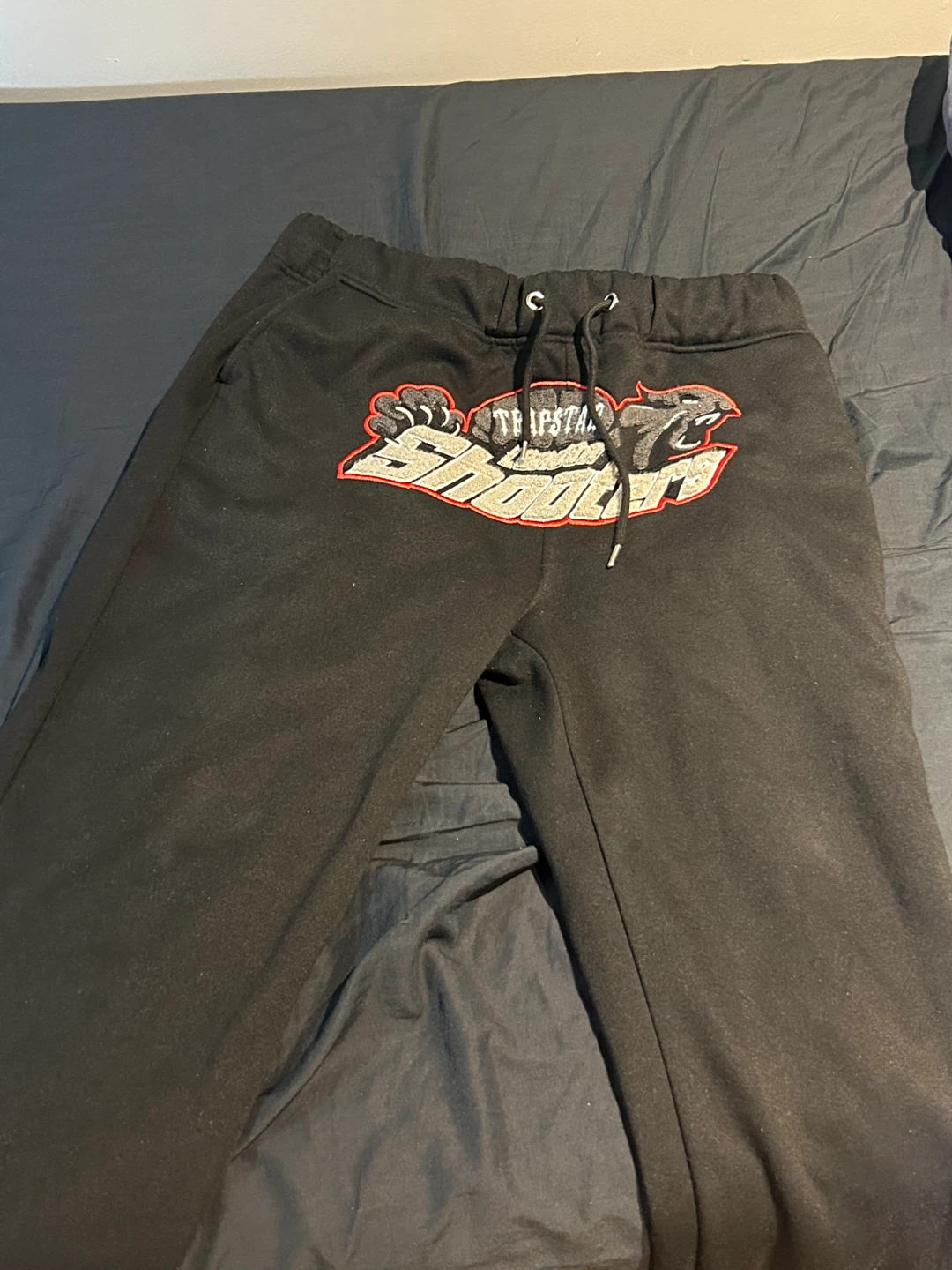 Trapstar Black Sweatpants - Size XL
