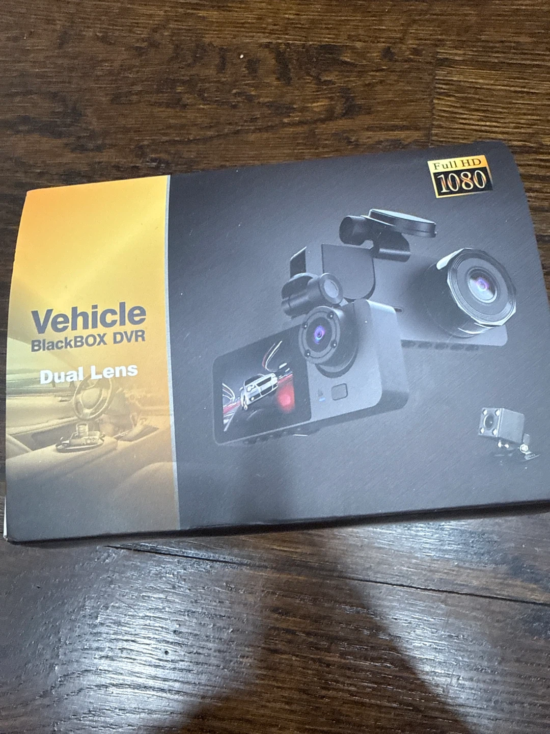 Vehicle BlackBOX DVR Dual Lens Full HD 1080
