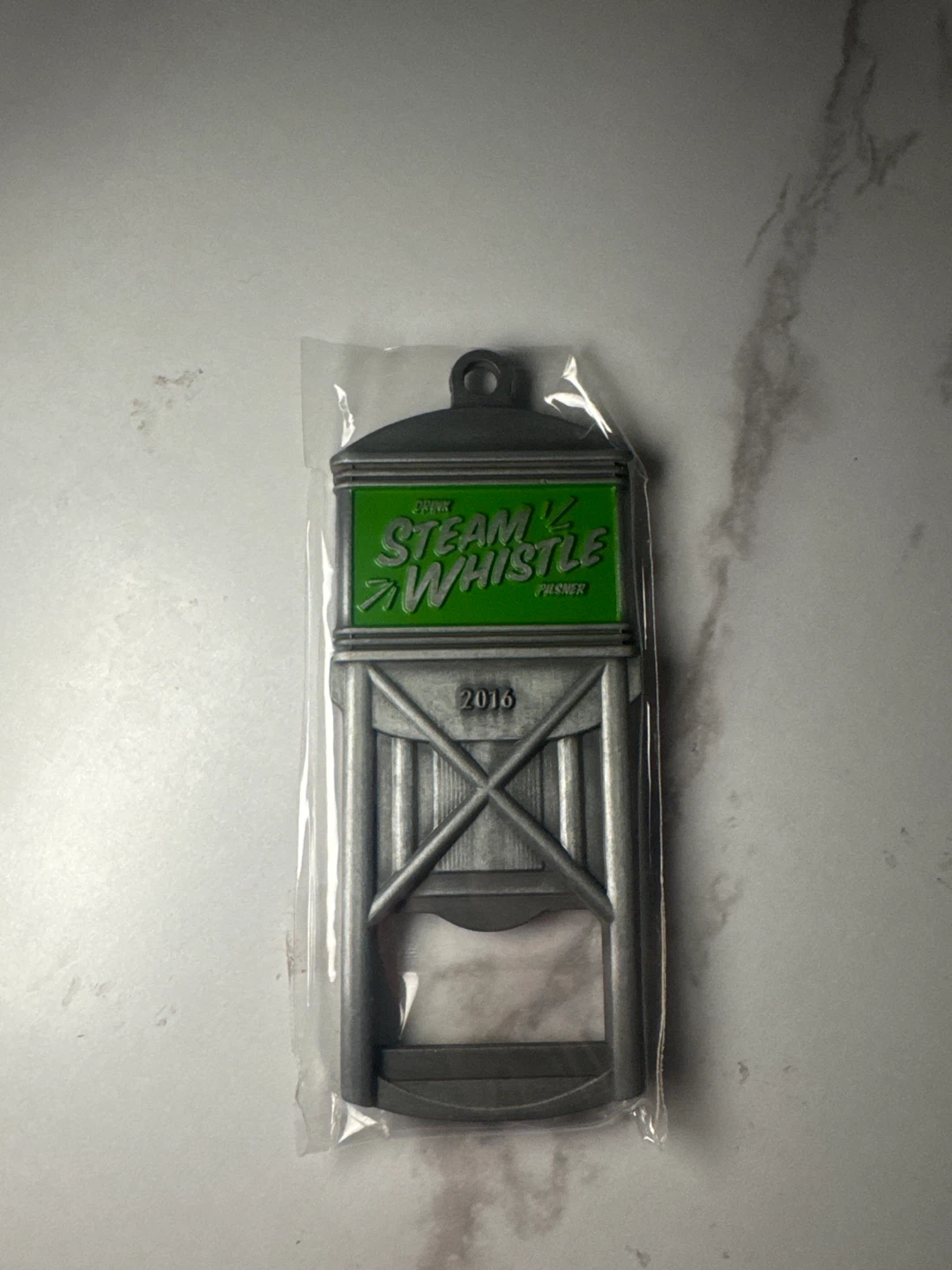 Steam Whistle Water Tower Bottle Opener 2016