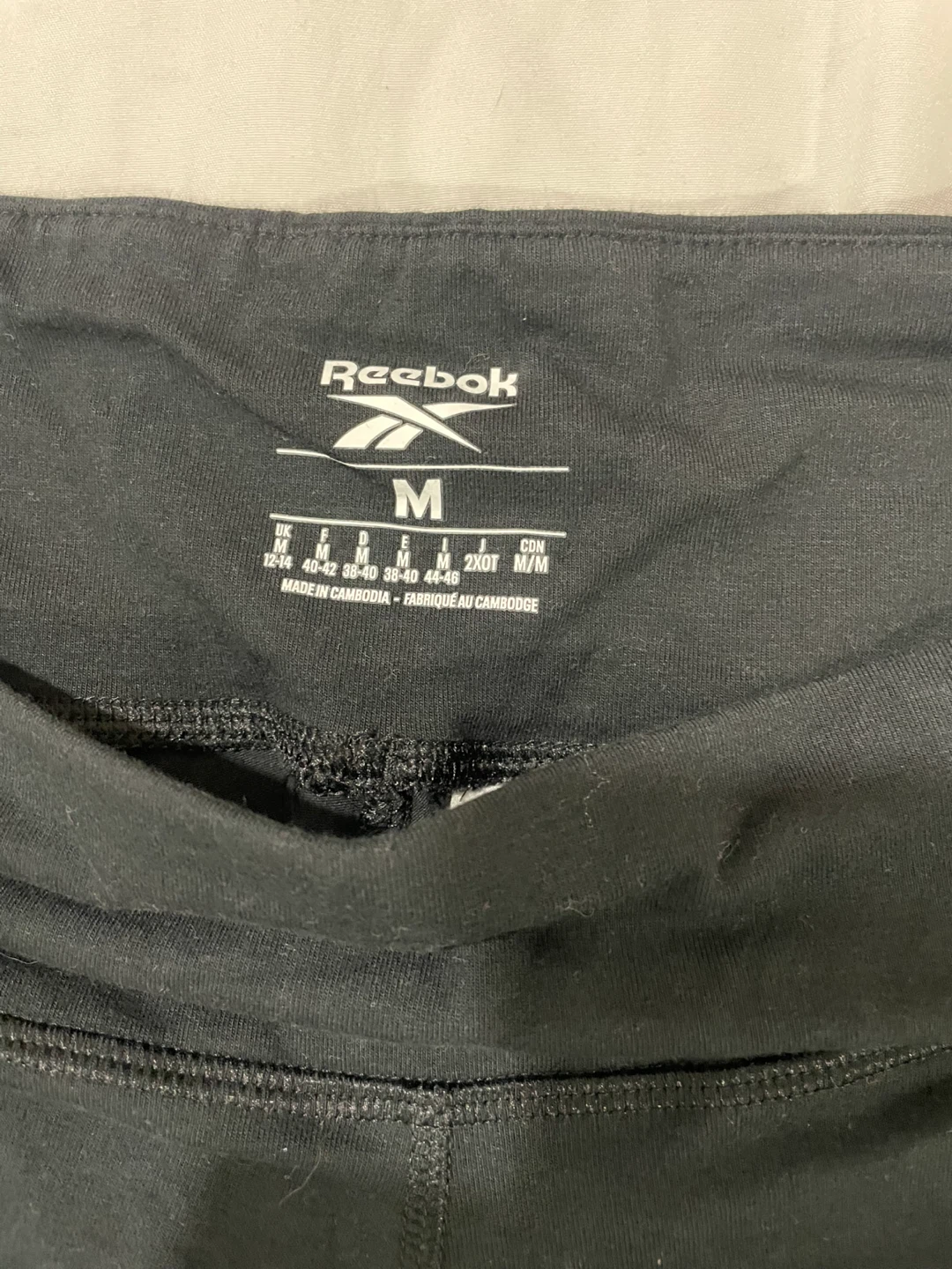 Reebok Women's Black Leggings Size M - photo 3