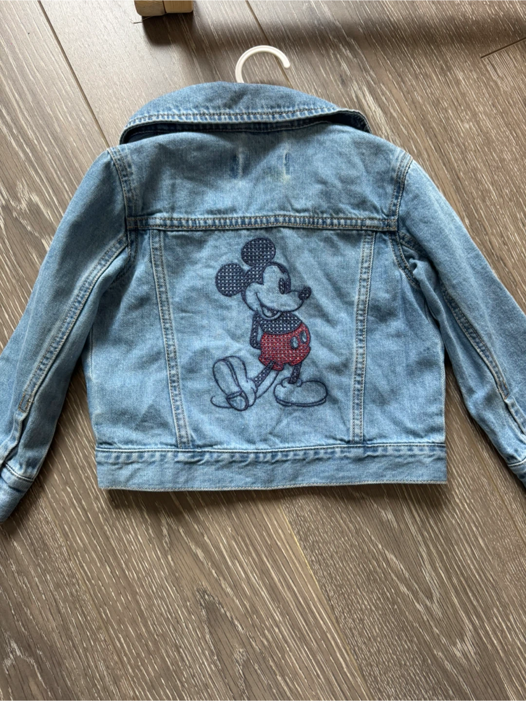 Gap Kids Disney Mickey Mouse Denim Jacket Size 3