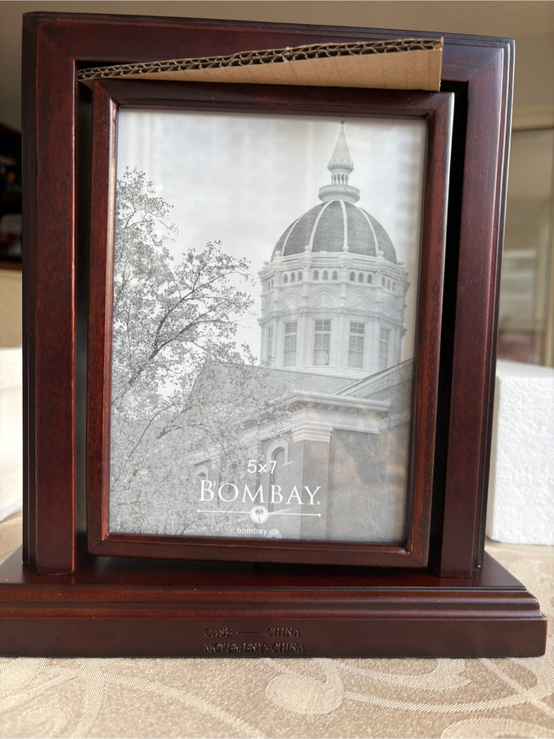Quartz clock. Bombay Company - photo 2