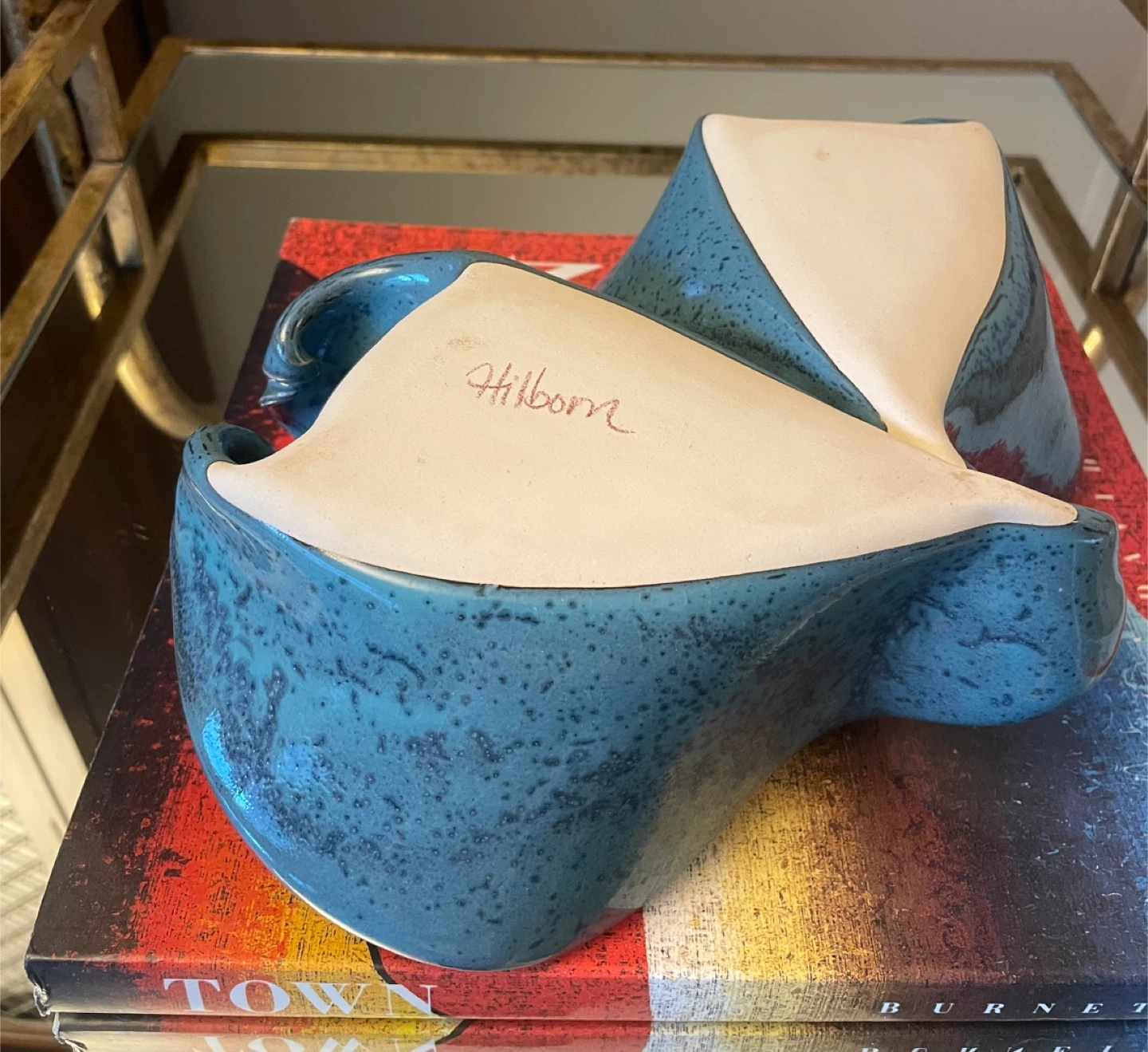 Hilborn Pottery Double Sided Serving Dish - photo 3