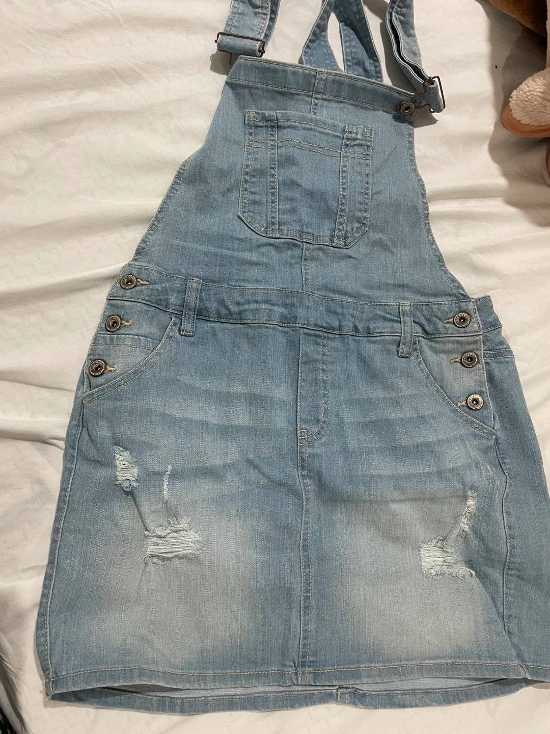WAX JEAN Denim Overall Dress - photo 2