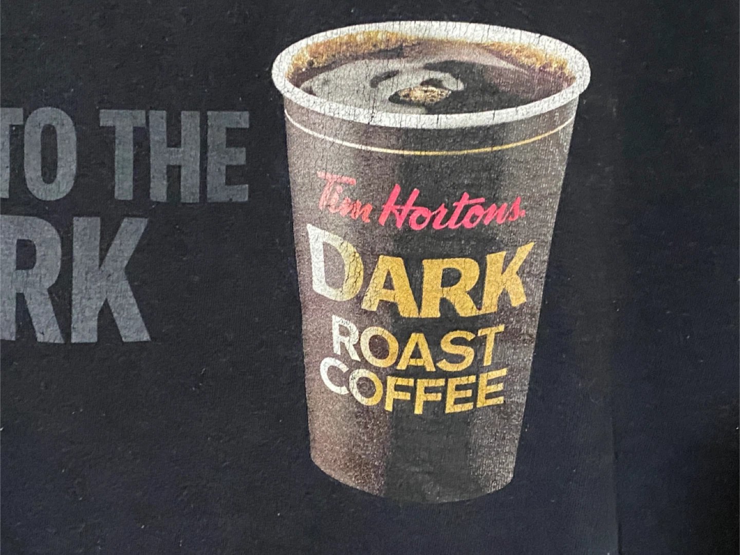Tim Hortons Dark Roast Coffee T-Shirt - photo 4