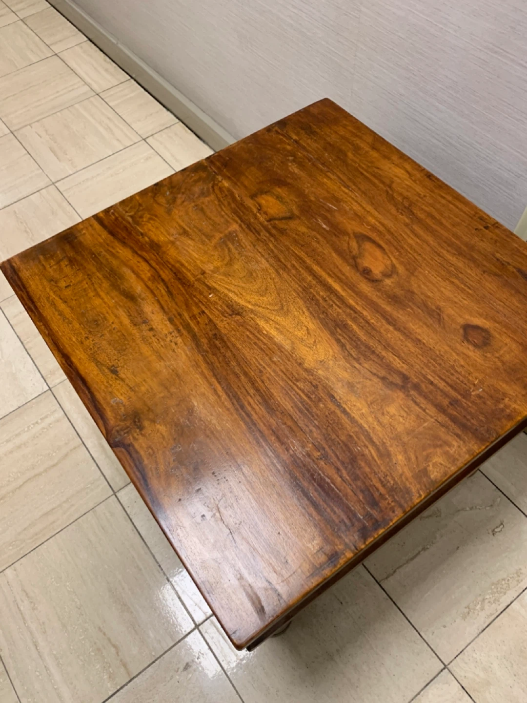 Vintage Wooden Side Table - photo 3