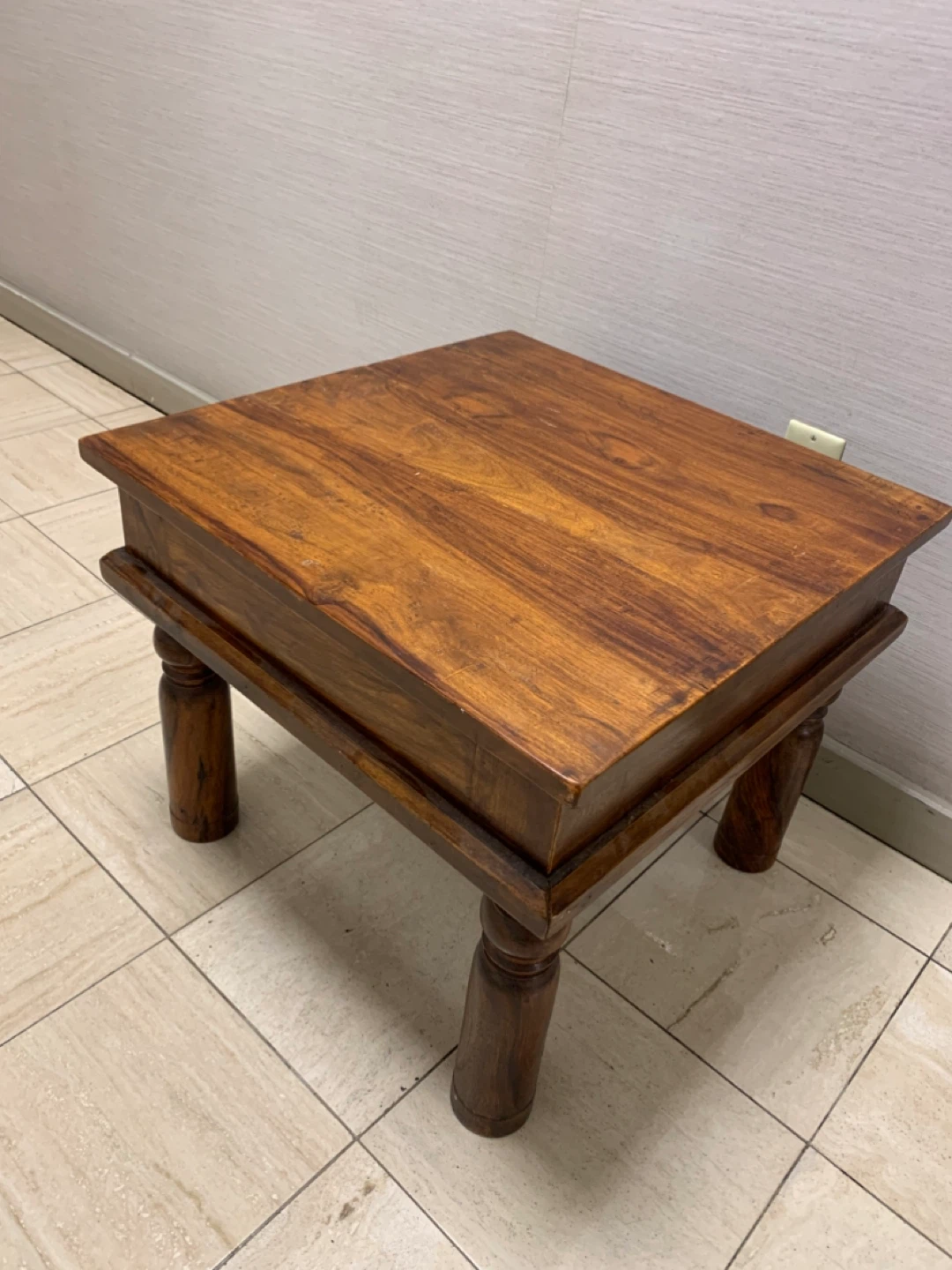 Vintage Wooden Side Table