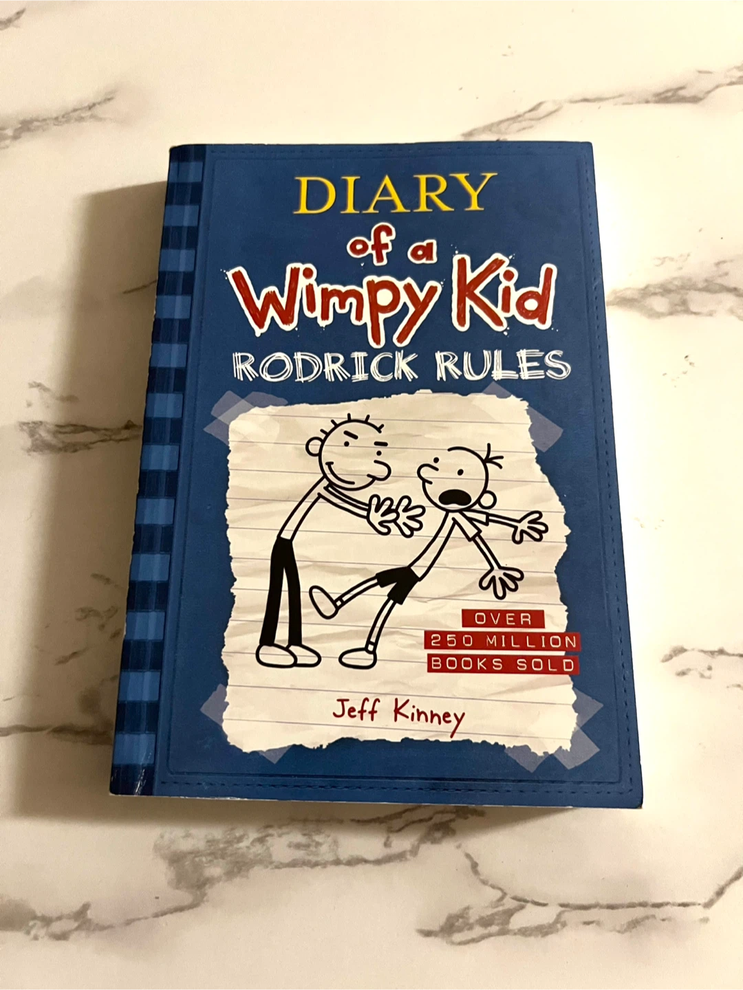 Diary of a Wimpy Kid: Rodrick Rules Book by Jeff Kinney