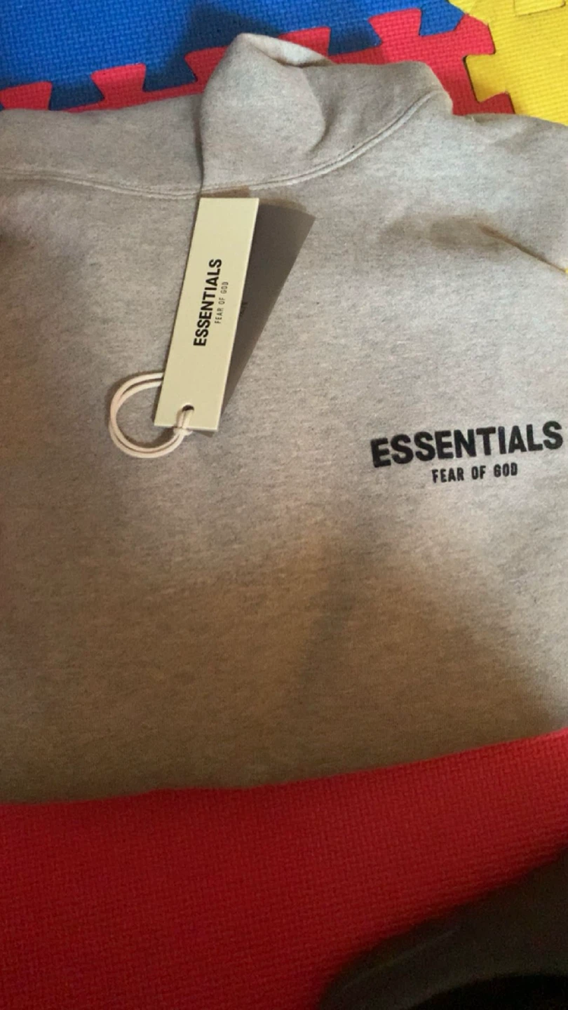 ESSENTIALS Fear of God Grey Hoodie