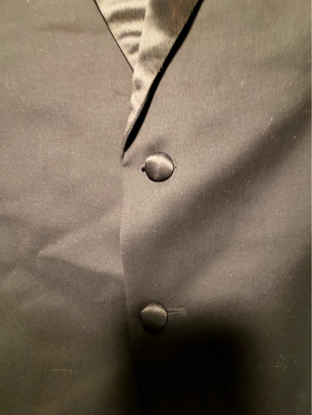 Black Tuxedo Jacket with Satin Lapels - photo 4