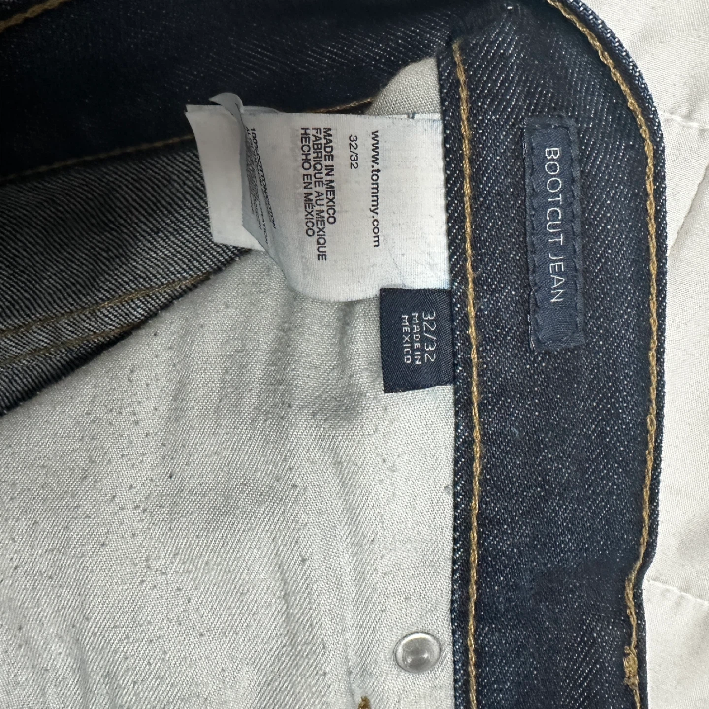 Tommy Hilfiger Indigo Bootcut Jeans Size 32/32 - photo 4