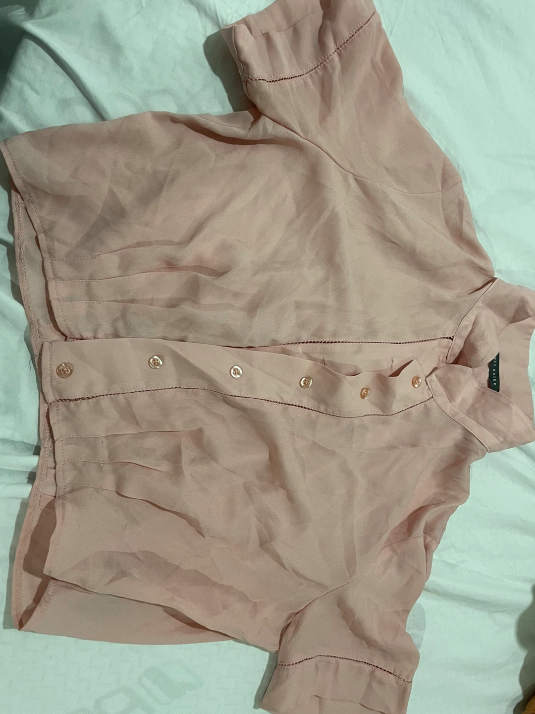 SUZY SHIER Pink Blouse