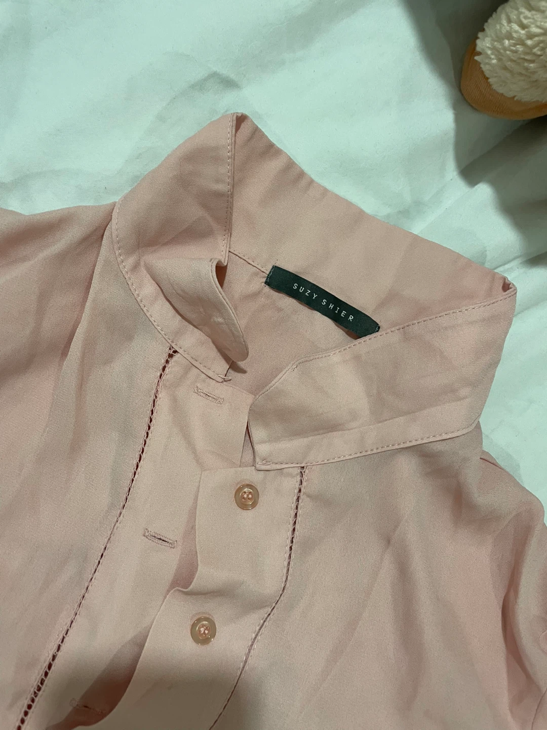 SUZY SHIER Pink Blouse - photo 2